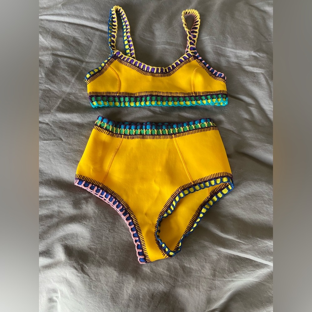 Kiini bikini - yellow- medium